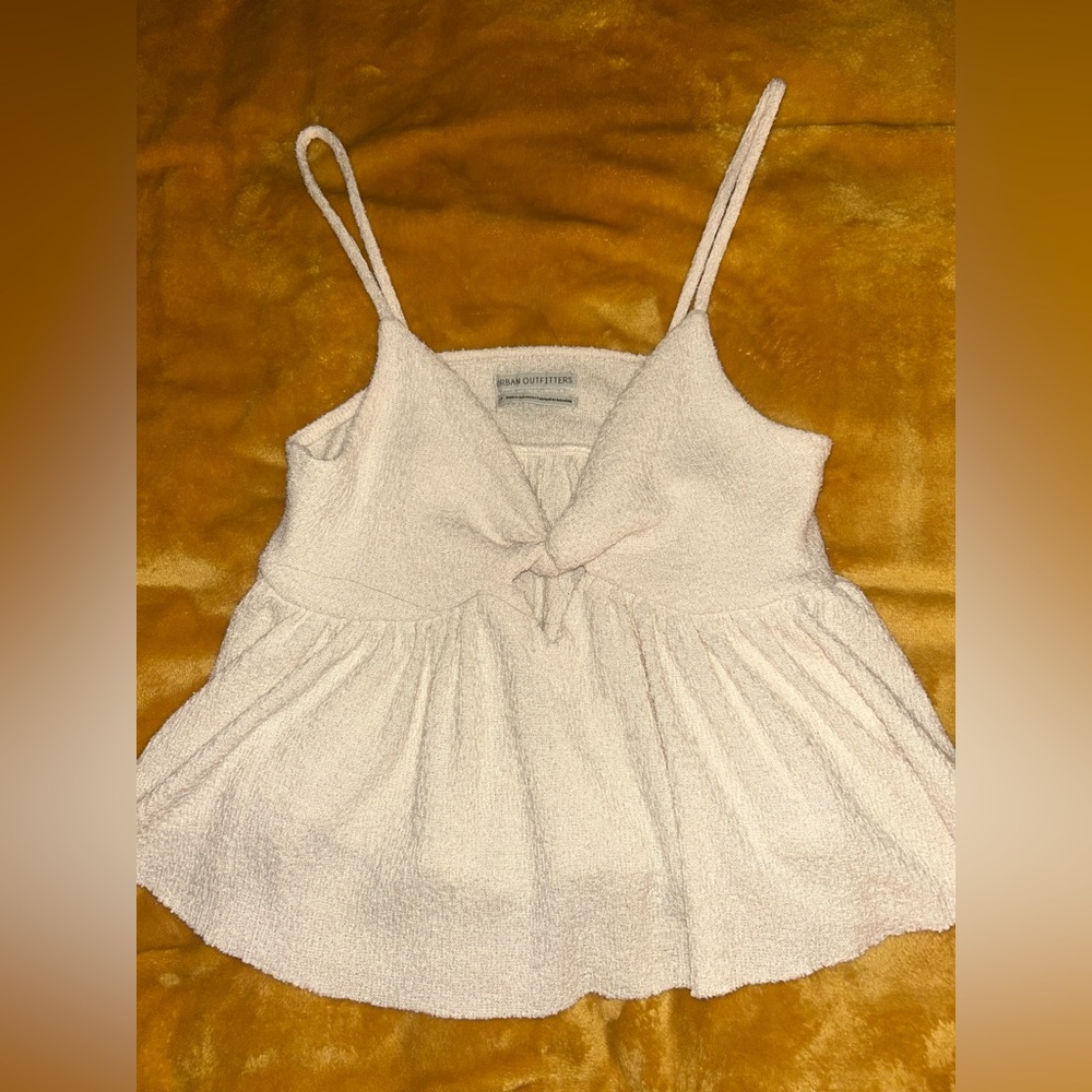 Urban Outfitters Cream Tank Top